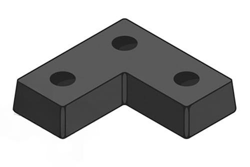 DB1818L Rubber Docking Bumper