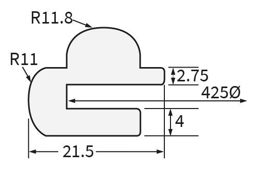 PAR20 Brewery Door Seal