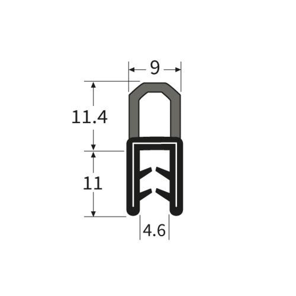 PARDX77 Rubber Door Seal