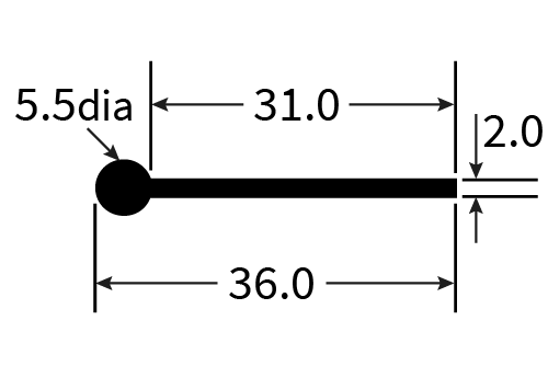 PEXT0097EP Rubber Piping Extrusion