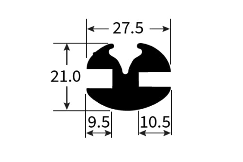 PEXT1204 Rubber Window Seal
