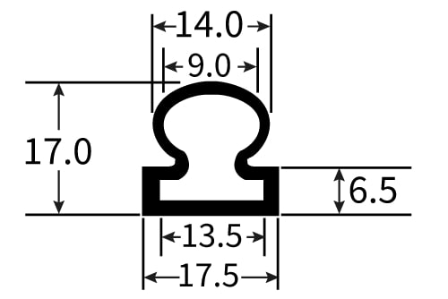 PEXT1501EPJ Rubber Door Seal