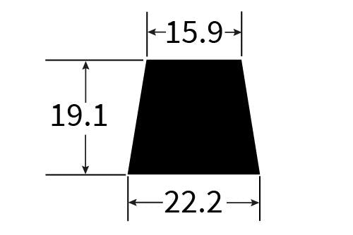 PEXT5977EP Rubber Block Type Extrusion