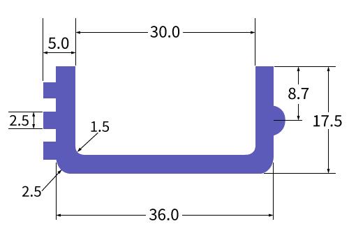 SE4608MD Silicone Sieve Seal