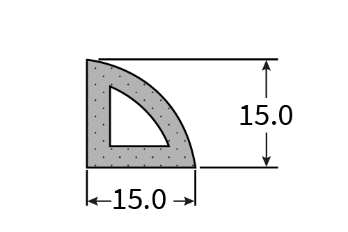 SPE014N Sponge Extrusion