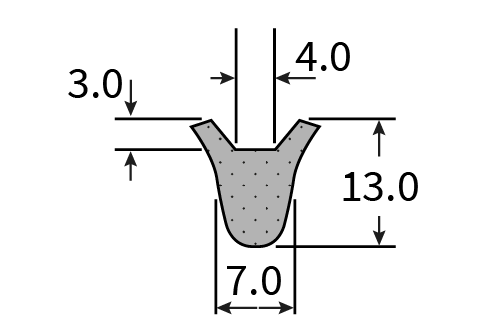 SPE036 Sponge Extrusion