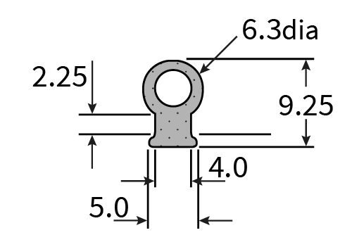 SPE091N Sponge Extrusion