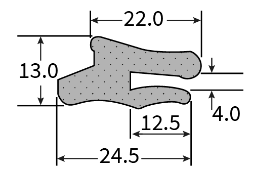 SPE094EP Sponge Extrusion