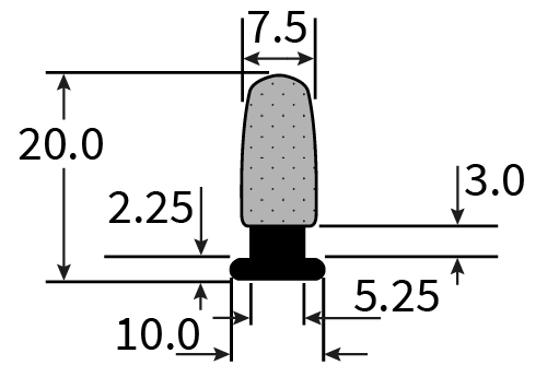 SPE108 Sponge Extrusion