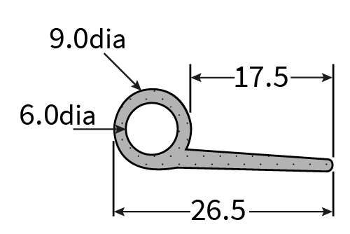 SPE111 Sponge Extrusion