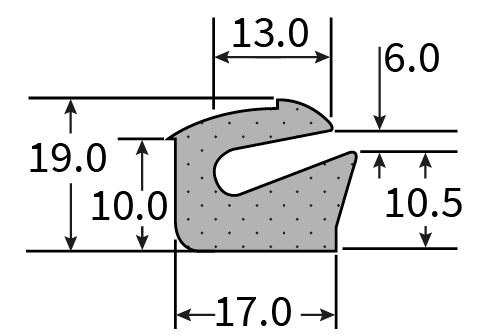 SPE114 Sponge Extrusion