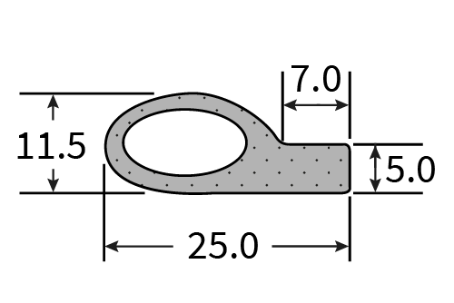 SPE118 Sponge Extrusion