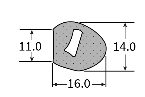 SPE123 Sponge Extrusion