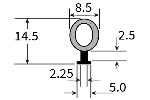 SPE124 Sponge Extrusion