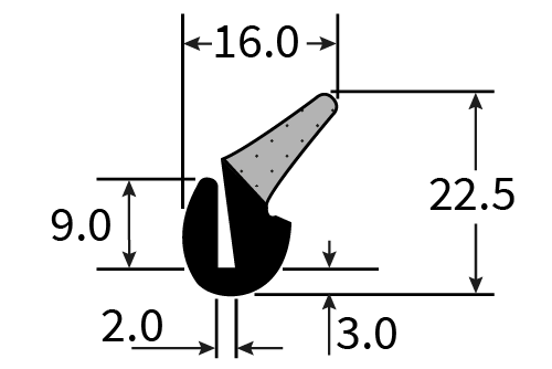 SPE127 Sponge Extrusion