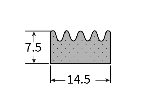 SPE136-50M Sponge Extrusion