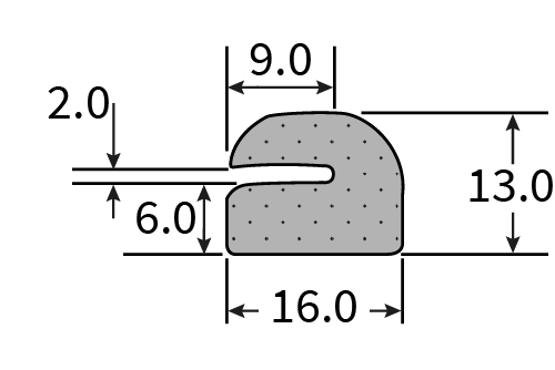 SPE143 Sponge Extrusion