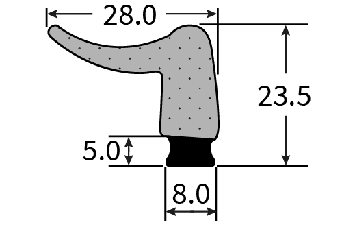 SPE144 Sponge Extrusion