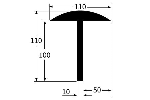 WB110X110EXT Weighbridge Rubber