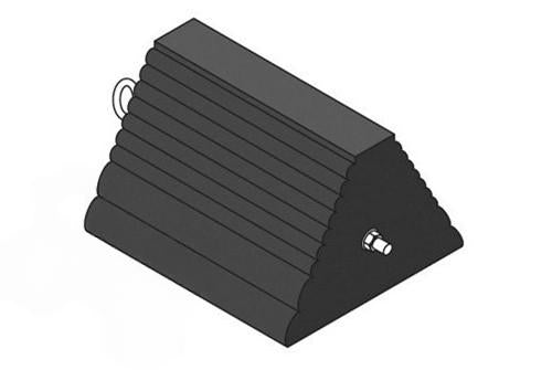 CWC9-SOLID Rubber Wheel Chock
