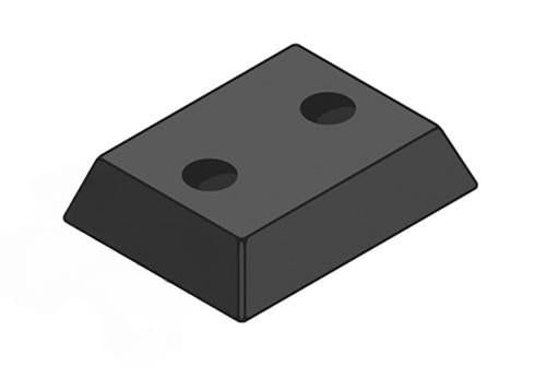 DB13104 Rubber Docking Bumper
