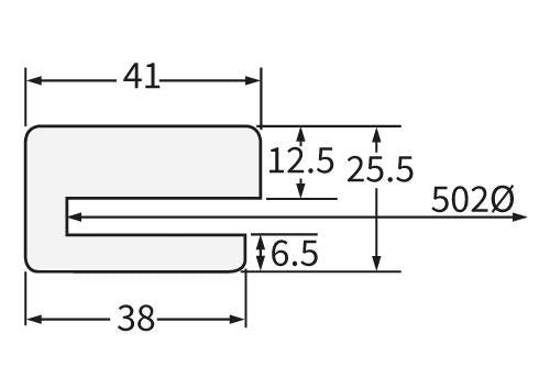 PAR5989 Brewery Door Seal