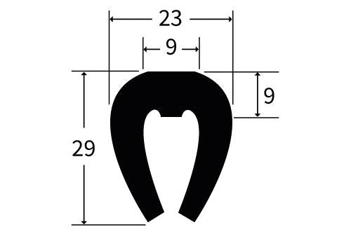 PARCAP2 Rubber Capping Extrusion