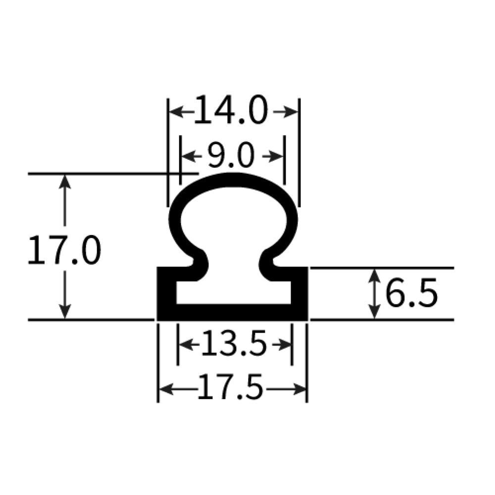 PEXT1501EPJ Rubber Door Seal