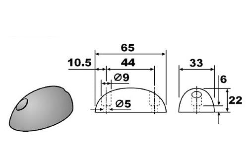 RB2.5 Solid Rubber Vehicle Bumper
