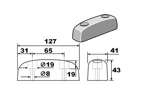 RB5 Rubber Vehicle Bumper