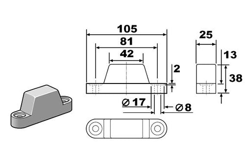 RBTHB Rubber Vehicle Bumper