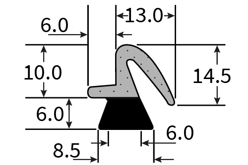 SPE117 Sponge Extrusion