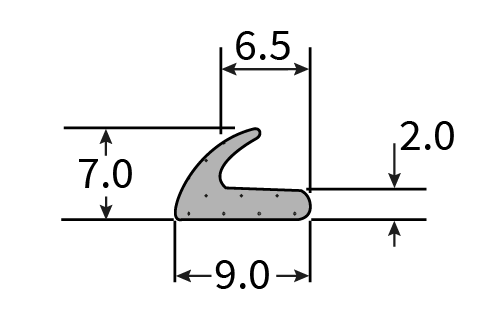 SPE133-100M Sponge Extrusion