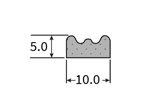 SPE134-100M Sponge Extrusion