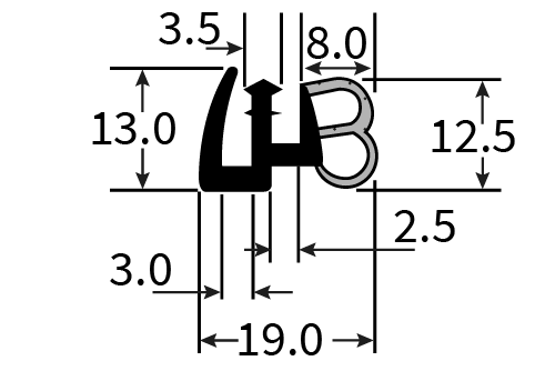 SPE137 Sponge Extrusion