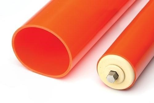 Orange PU Roller Sleeve