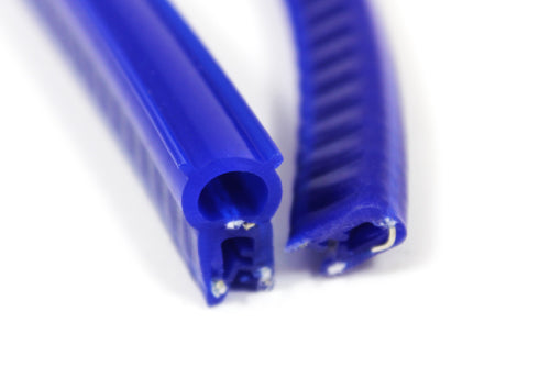SE1228 Clip On Blue Silicone U Channel