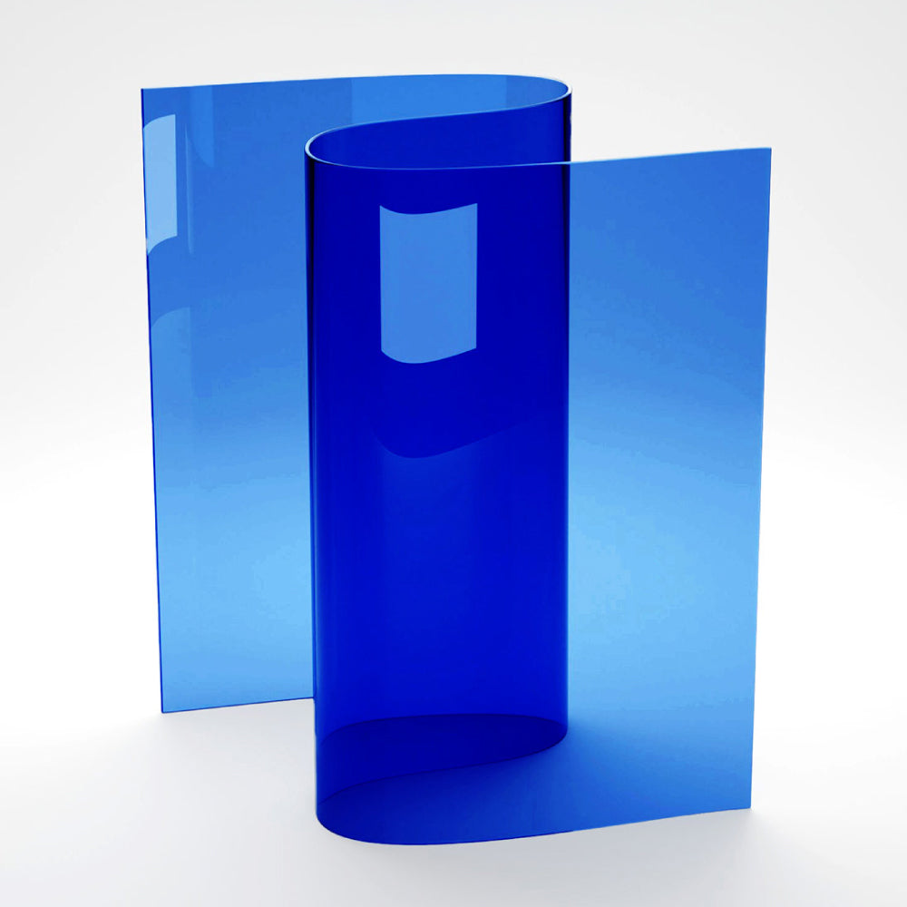 Texas Blue PVC Strip Door Curtain