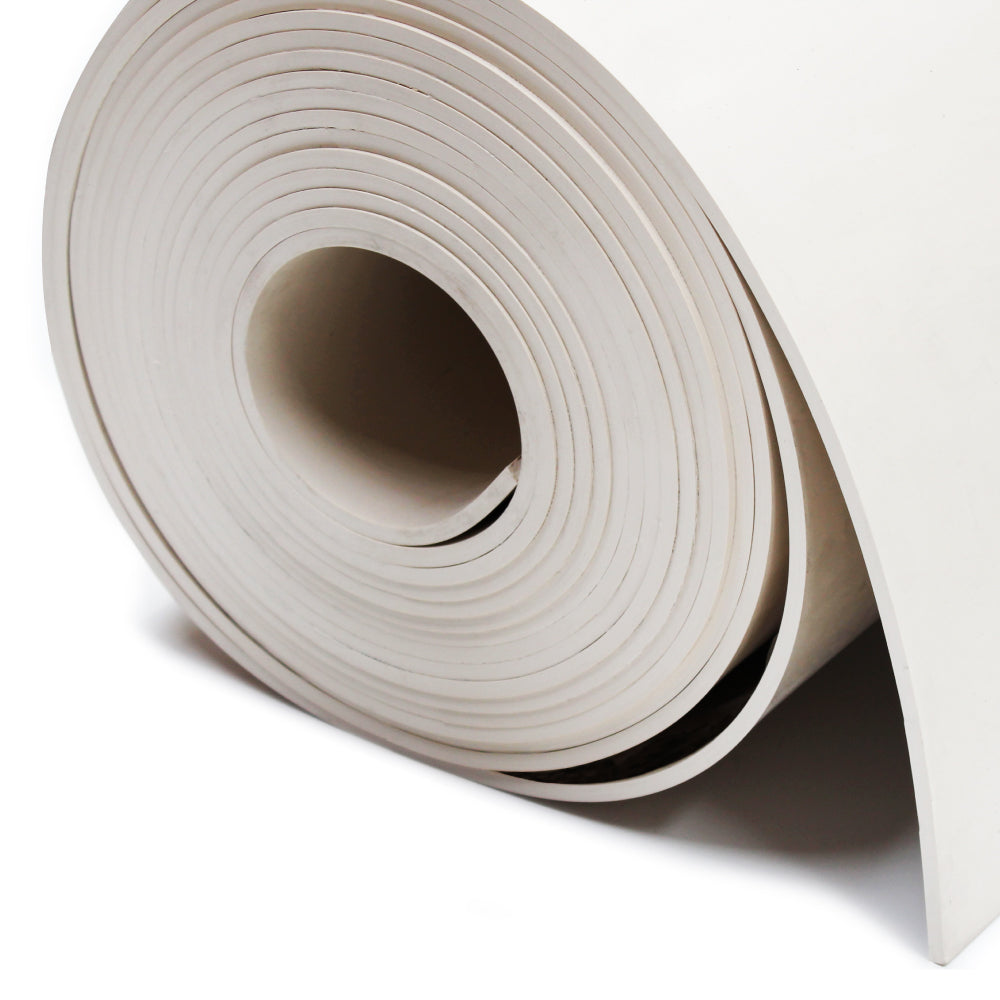 Abrasion Resistant White Rubber Sheet